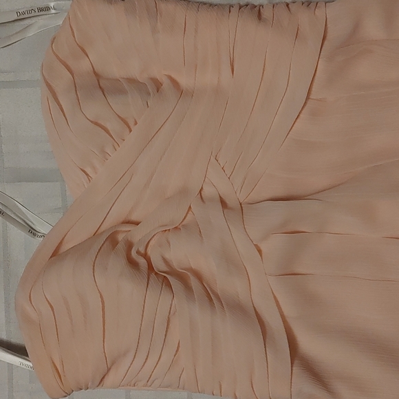 DAVIDS BRIDAL Petal Dress Size 10 - Picture 8 of 11